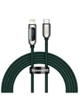 Baseus USB-C cable for Lightning Display PD 20W 2m (green)