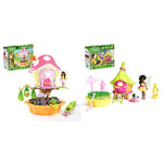 My Fairy Garden FH201 Hedgehog Haven Playset, Multicolour, One Size & FH002 Hop's Hideaway Playset, Multicolour, One Size