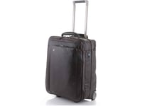 Piquadro Piquadro, Bagmotic, Leather, Cabin Trolley, Dark Brown, Bv2960b3bm/Tm, With Double Computer And Ipad Air/Air 2 Compartment For Men