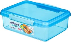 Sistema Lunch Box | 2 L | Food Storage Container | BPA-Free | Assorted Colours |