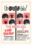 Beatles Poster #7 VINTAGE RARE BAND ROCK Posters Concert Tour Music - A4 A3 A2 - Quality Prints (A3 Not Framed (420 x 297mm))
