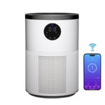 Daewoo HEPA Home Smart Air Purifier Room Cleaner Smoke Allergies Filter 280m³/h