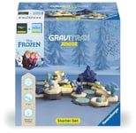 Ravensburger - Gravitrax Junior - Starter Set La Reine des Neiges - 2 produits en 1 - 73385 - Jeu de construction STEM - Circuits de billes créatifs - Coloré - 71 pièces - Dès 3 ans - Version française