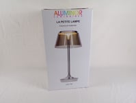 LA PETITE LAMPE - LED 7W - ALUMINOR - CHROME GRIS FUMEE-TRANSPARENT