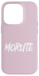 Coque pour iPhone 14 Pro Morute Aesthetic Poupée effrayante + Mignon Horreur Goth Dents