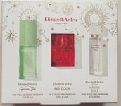 BN Boxed & Sealed - Elizabeth Arden - 3 Miniature EDT & EDP Perfume Gift Set.