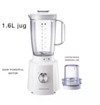 GEEPAS 650W Blender Smoothie Maker Ice Crusher Mixer  Juicer Vegetables White