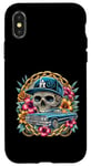 iPhone X/XS Los Angeles urban hip hop Chicano suga skull lowrider art Case