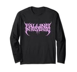 Falling In Reverse - Official Merchandise - Pink Logo Long Sleeve T-Shirt