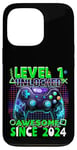 Coque pour iPhone 13 Pro 1e anniversaire Gamer 1 ans Jeu vidéo Anniversaire Gamer Garçons