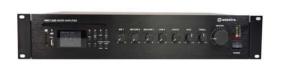 Adastra RMC120D Mixer-Amp 100V with CD, DAB+, BT and mp3 Player