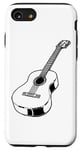 Coque pour iPhone SE (2020) / 7 / 8 Conception réaliste guitare acoustique pour les guitaristes