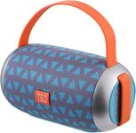 Enceinte Bluetooth Rechargeable 10 W Haut-Parleur Wifi Waterproof Radio Tg112 (Bleu Clair)