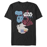 Star Wars General Thrawn Organic Short Sleeve T-Shirt, Black, S