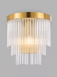 John Lewis Shiminista Chandelier Wall Light, Matte Brass