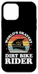 iPhone 12 mini Worlds Okayest Dirt Bike Rider Motocross Boys Girls Men Case