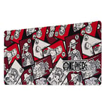 Grupo Erik - Tapis de Souris Gamer XXL One Piece - Tapis de Bureau 80 x 35 cm, Sous Licence Officielle | Sous Main, Tapis de Souris Anime