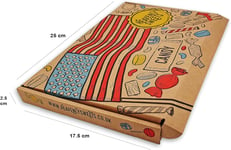 American Sweets Gift Box - USA Candy, Chocolate & Treats for Birthdays, Gifts