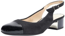 ARA Women's Nizza Pump, Black, 6 UK