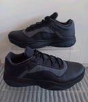 NIKE AIR JORDAN 11 CMFT LOW SIZE UK 9.5 EUR 44.5 (CW0784 003) BLACK / ANTHRACITE