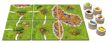 Carcassonne: The Fruit trees / Die Obstbäume Mini Expansion (ty. och eng. regler)