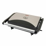 700w Compact Twin Panini Press & Grill Floating Hinge, Stainless Steel Multi Use