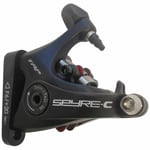 TRP Spyre C Flat Mount Disc Brake Caliper - Black / Rear No Rotor 160mm Adaptor F6