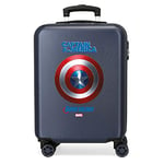 Marvel Avengers Sky Avengers Valise Trolley Cabine Noir 38x55x20 cms Rigide ABS Serrure à combinaison 34L 2,6Kgs 4 roues doubles Bagage à main