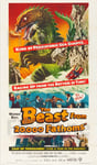 BEAST from 20 000 FATHOMS Rrhu - POSTER HQ 60x80cm d'une AFFICHE VINTAGE