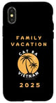 Coque pour iPhone X/XS Family Vacation 2025 - Cat Ba Vietnam