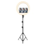 snapsy lysring 18 ring light 18" -fotograferings ljus (210cm)