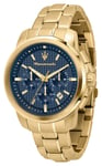 Maserati R8873621021 Men's Successo (44mm) Blue Chronograph Watch