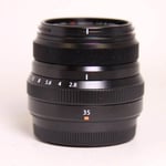 Fujifilm Used XF 35mm f2 R WR Standard Prime Lens Black