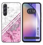 Coque Silicone pour Samsung Galaxy A54 5G Design Marbre 03 Dessins