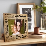 Worlds Best Friends Photo Frame Friendship Gift For Him Her Birthday Gifts