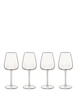 Luigi Bormioli Talismano Set Of 4 Chardonnay Glasses - 450Ml