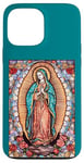 Coque pour iPhone 13 Pro Max Unique Icon Painting Church Window Mosaic Art Christian Mom