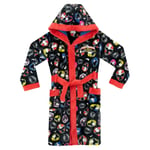 Power Rangers Dressing Gown | Boys Super Ninja Steel Bath Robe | Kids Bath Robe