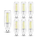 COMY Lampe Ampoule LED de Maïs 12W lumière Froide 6000K 1200 Lumens Équivalent Ampoules à Incandescence 100W, Ampoule Chandelier Non Dimmable AC 220~240V - Lot de 6