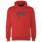 Avengers Black Panther Comics Logo Hoodie - Red - L - Rouge