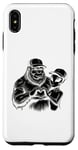 Coque pour iPhone XS Max Funny Cryptid Bigfoot Alien Love Valentine Monster Femme Homme