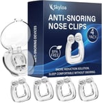 Silicone Magnetic Nose Clip Snore Stopper Apnoea UK Skyloa Anti-Snoring Devices