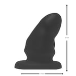 BRUTUS Bum Buddy Invictus L Large Butt Plug Silicone Anal Dildo Curved Adult