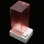 Automatic Cotton Pad Holder Pink Transparent Appearance Easy Take PC Automat GSA