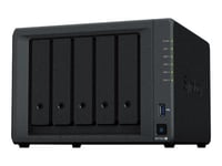 Synology Disk Station Ds1522+ - Nas-Server - 5 Fack - 50 Tb - Sata 6Gb/S - Hdd 10 Tb X 5 - Raid Raid 0, 1, 5, 6, 10, Jbod - Ram 8 Gb - Gigabit Ethernet - Iscsi Support