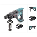 Makita - dhr 202 18 v Li-ion Perforateur Burineur sans fil + 1x Batterie BL1840 4,0 Ah - sans Chargeur