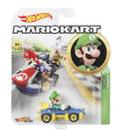 Hot Wheels Mario Kart Luigi Mach 8 Kart