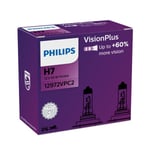 PHILIPS Auton Polttimo VISION PLUS +60% H7 12V 60/55W PX26D C2