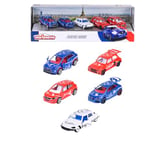 Majorette - French Touch Giftpack - Voitures Miniatures en Métal - Coffret 5 Véhicules Dont 2 Véhicules Exclusifs - 212055012