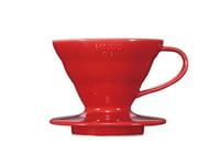 Hario V60 02 Ceramic Dripper - Red